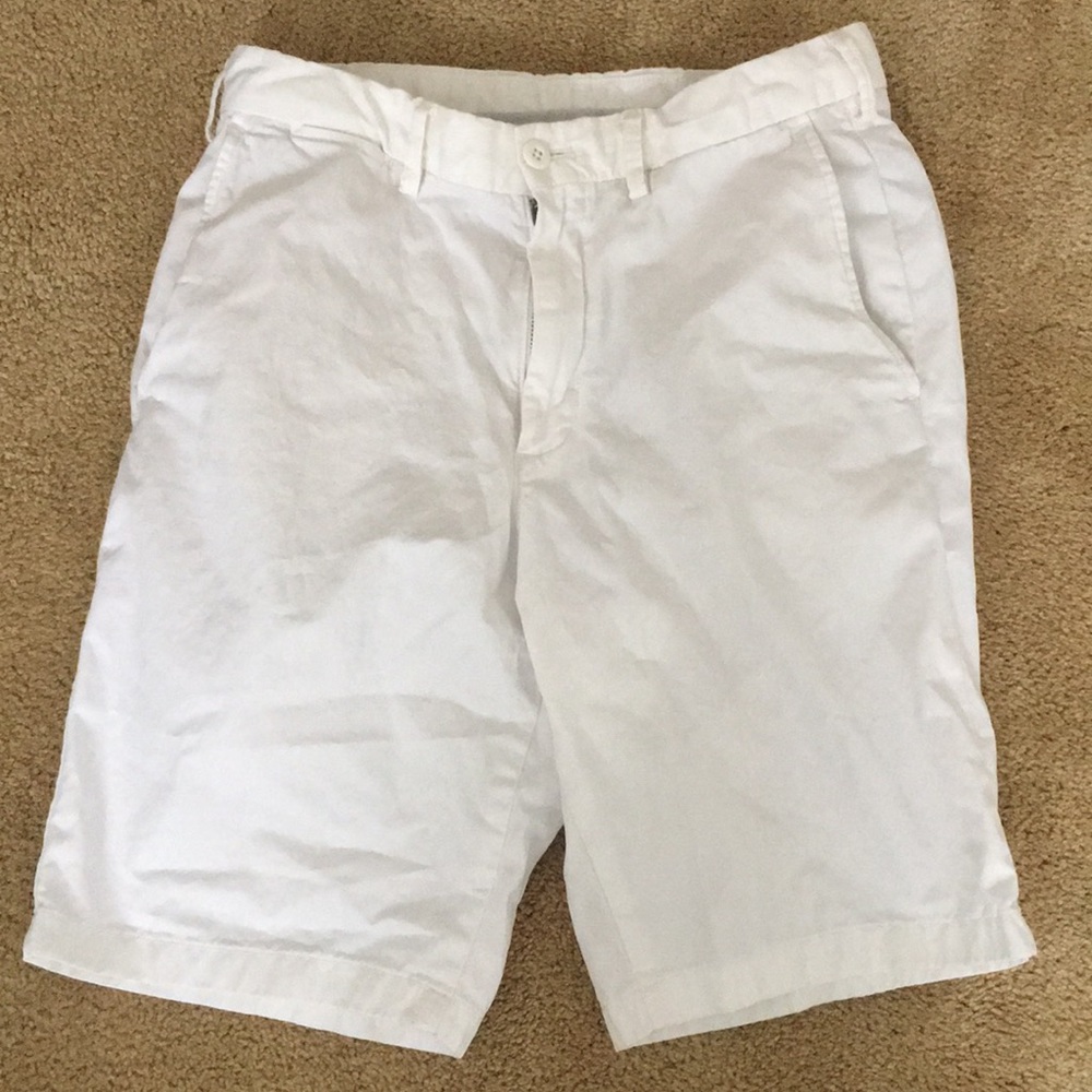 White Chino Shorts